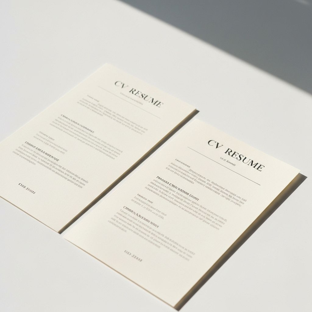 CV Creation & Optimization